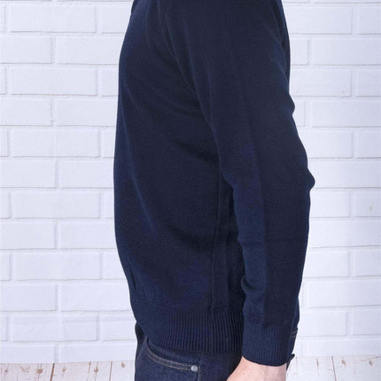 Balmoral Kids Jumper Balmoral V-Neck Wool Mix Kids Unisex Jumper Teflon Coated