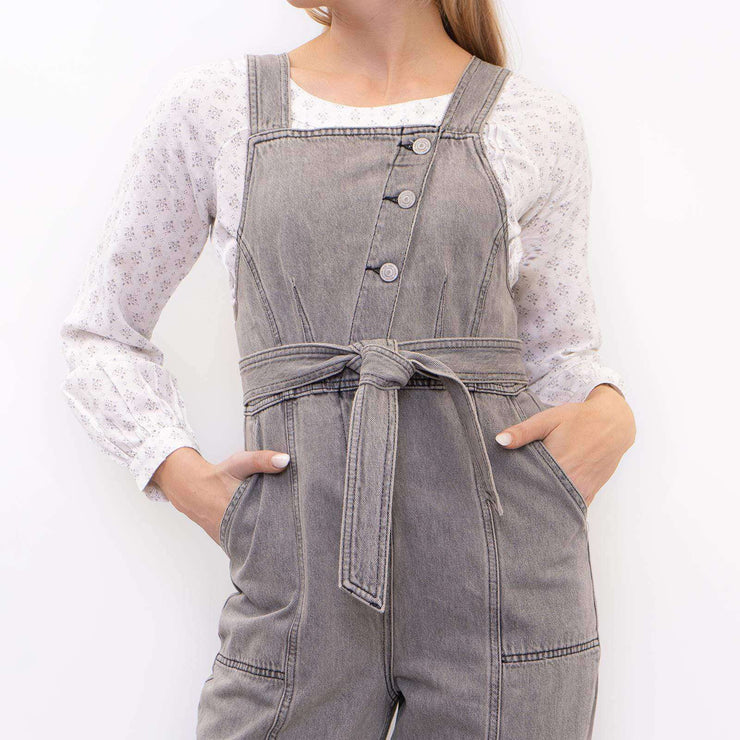 White Stuff Tinsley Grey Denim Relaxed Dungarees – Quality Brands Outlet