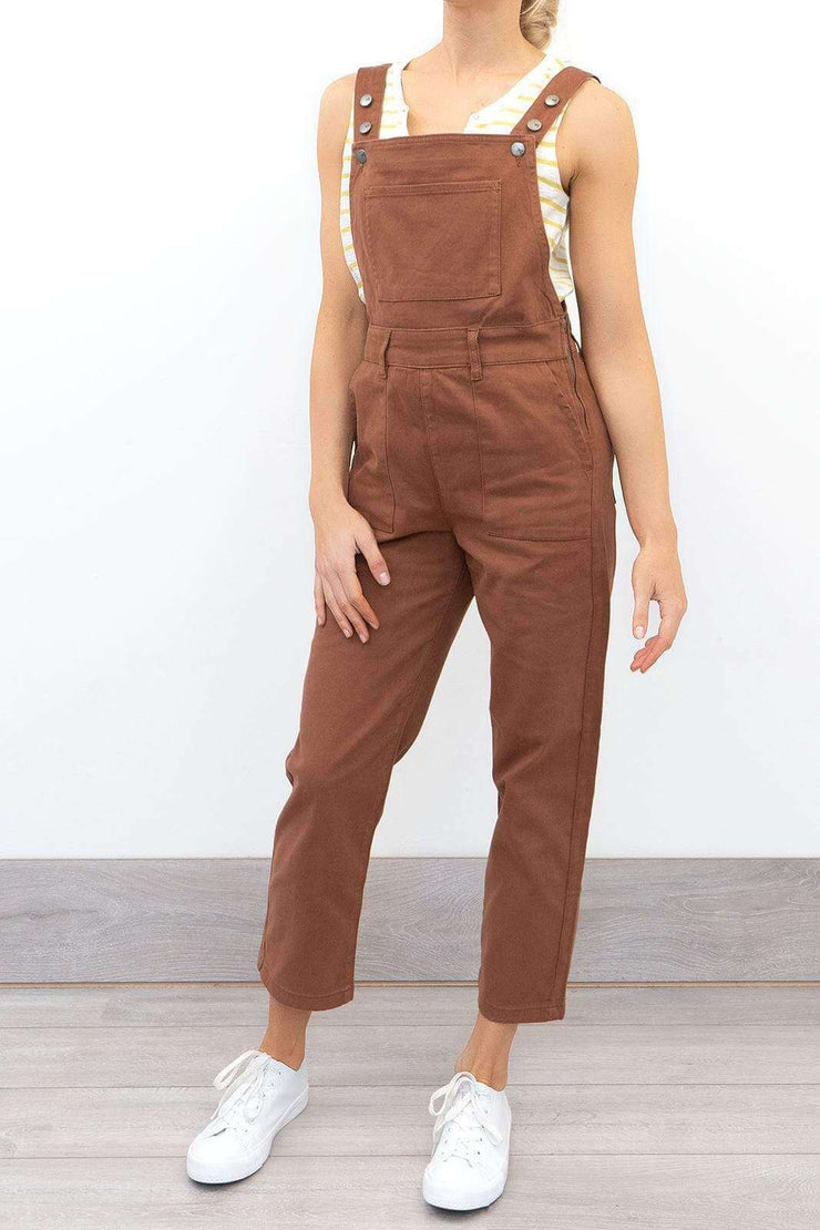 White Stuff One-Piece White Stuff Natural Brown Denby Dungarees