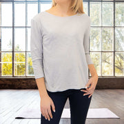 Seasalt T-Shirt Grey / 8 Seasalt Mindful Organic Cotton Top in 2 Colours