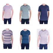 Crew Clothing T-Shirt Crew Clothing Short Sleeves Striped Casual T-Shirt
