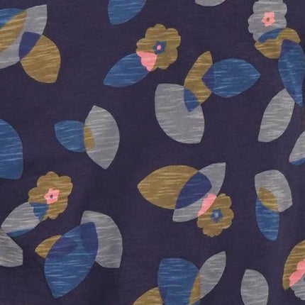 Seasalt Top Seasalt Navy Floral Marsh Marigold Top