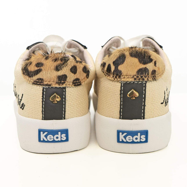 Keds Women Shoes Crew Kick Kate Spade Beige Trainers-Quality Brands Outlet-