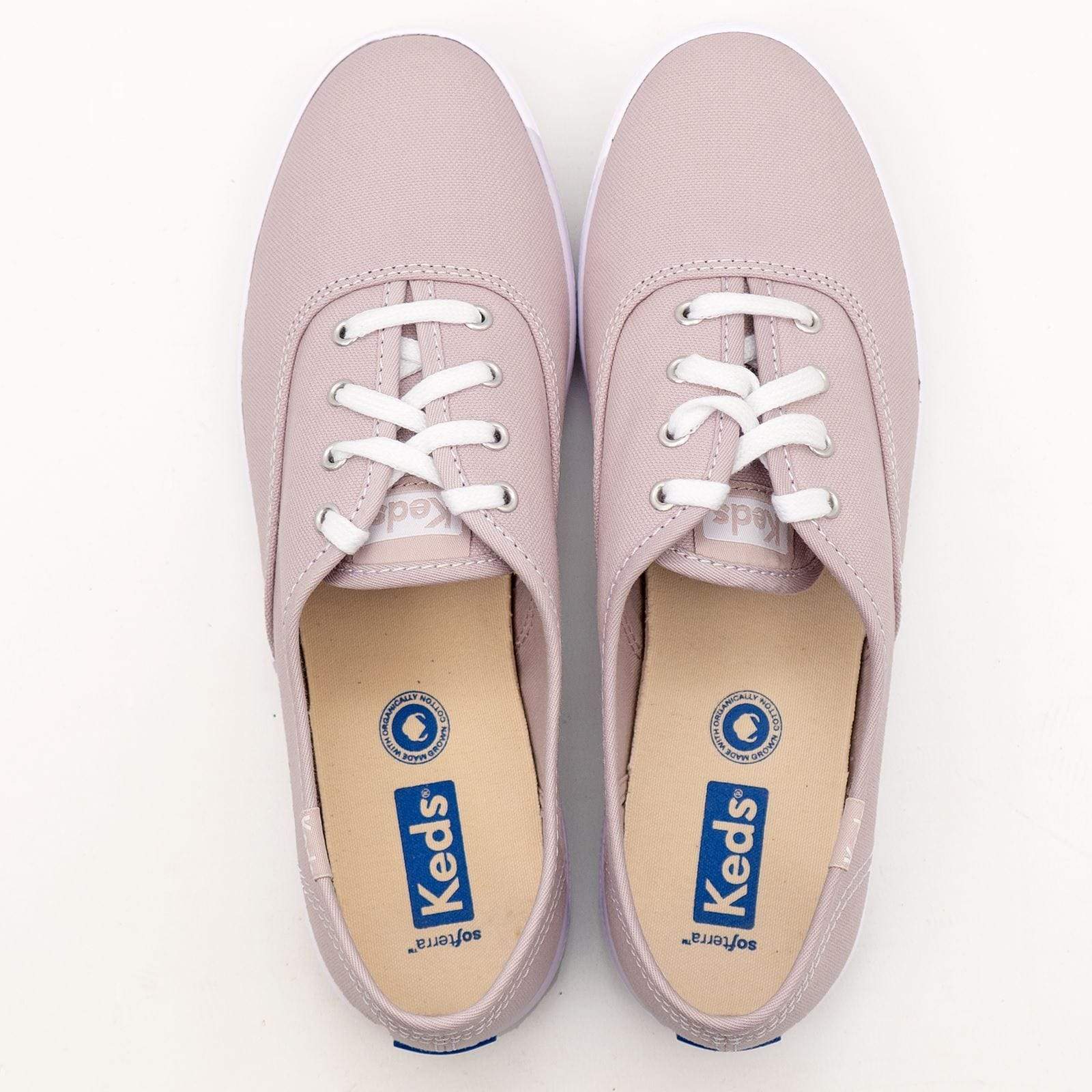 Pink and white champion shoes online