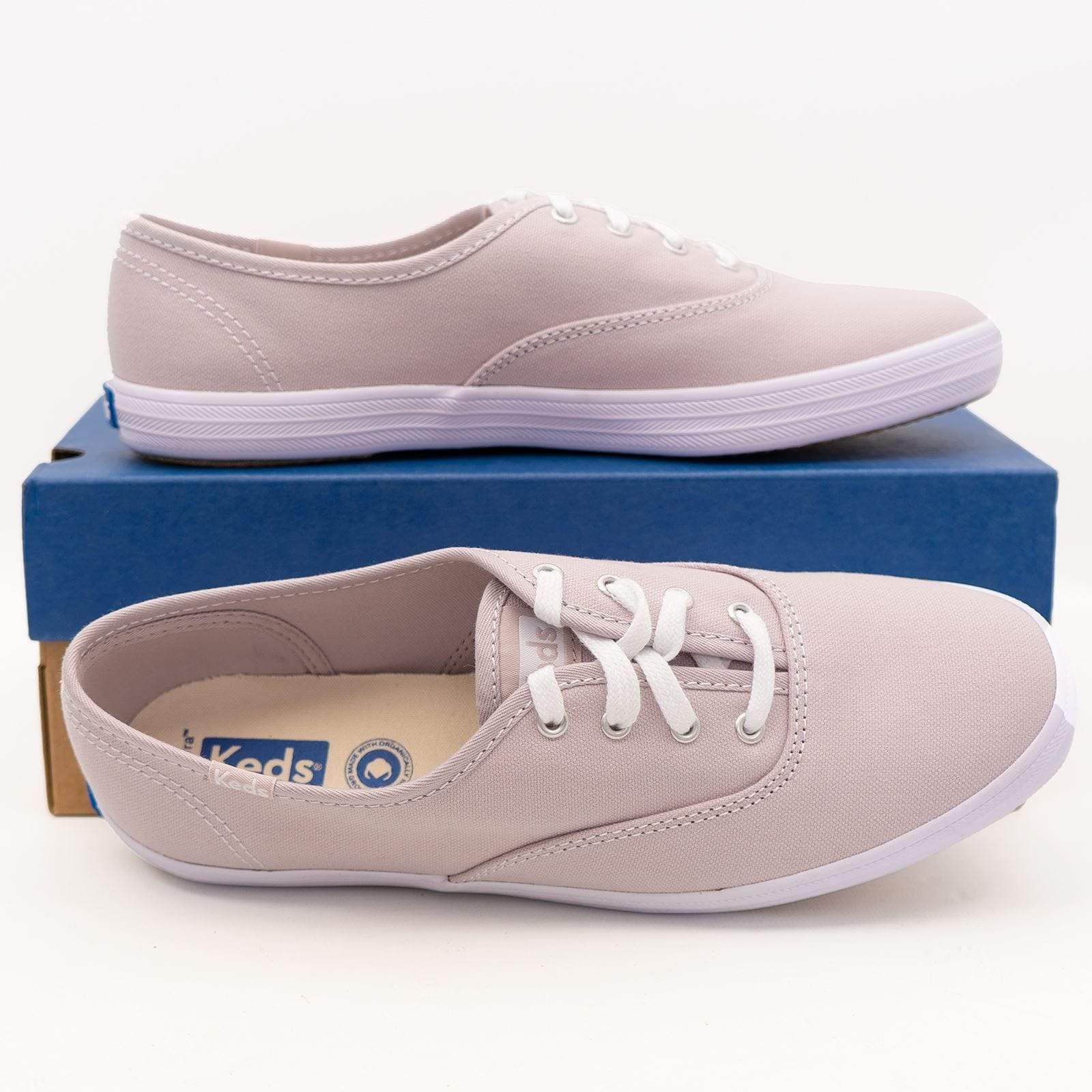 Keds Shoes Champion Mauve Pink Trainers Quality Brands Outlet