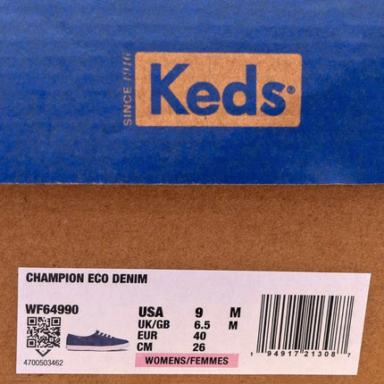 Keds Shoes Eco Denim Canvas Lightweight Trainers-Quality Brands Outlet-