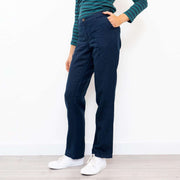 FatFace Trousers Navy / 10 FatFace Perfect Linen Trouser in 3 Colours