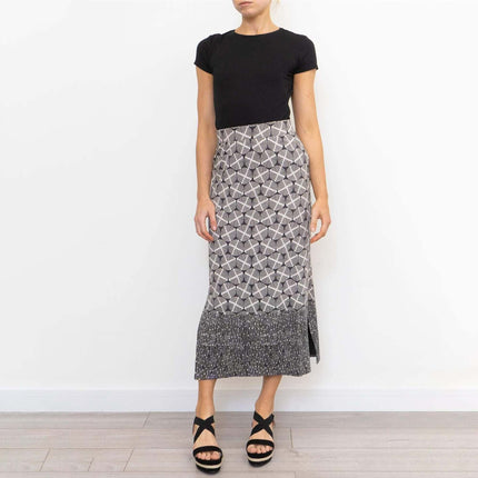 White Stuff Warli Print Maxi Skirt-Quality Brands Outlet-